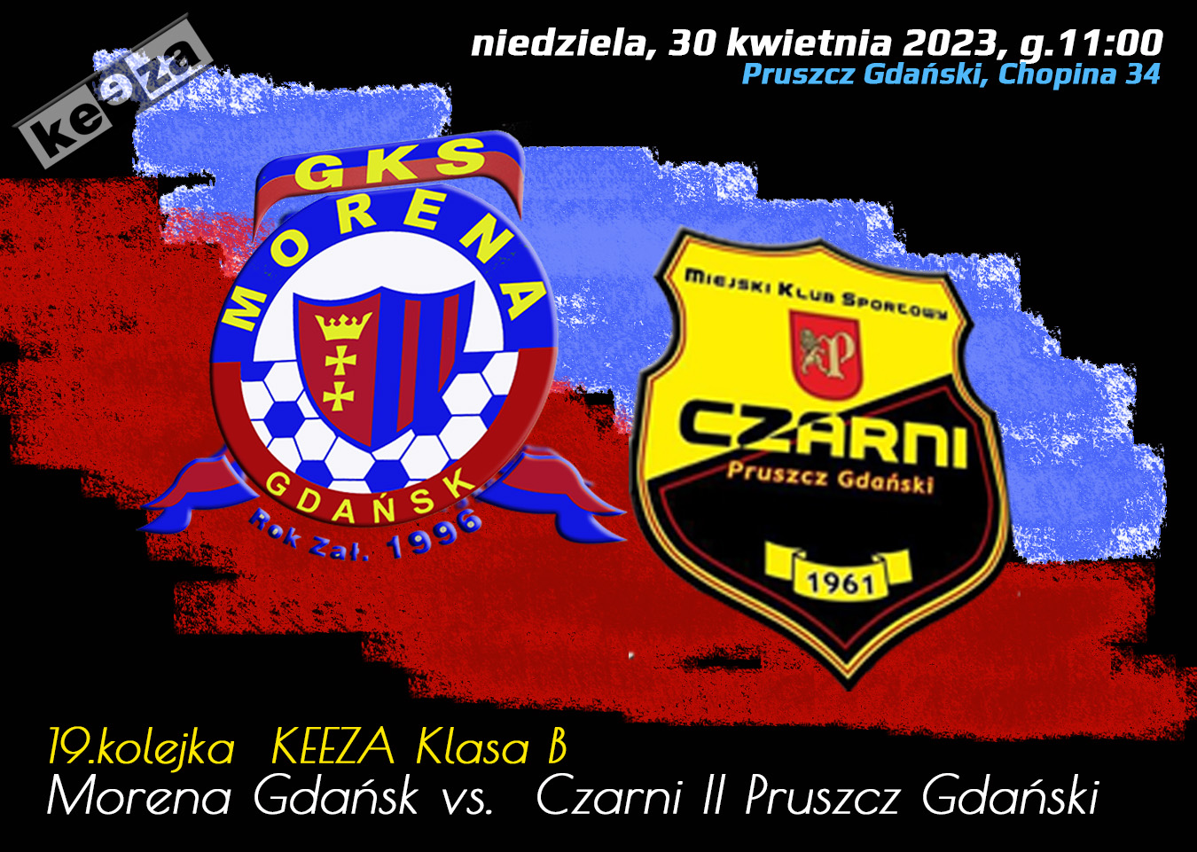 Mecz z Czarnymi – zmiana terminu i miejsca