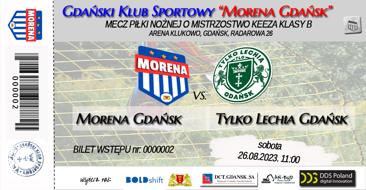 Przed nami mecz z Tylko Lechia Gdańsk