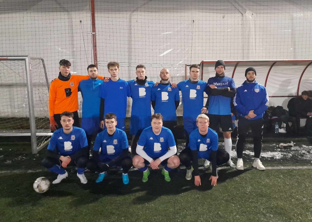 Wygrywamy sparing  Rotmanką